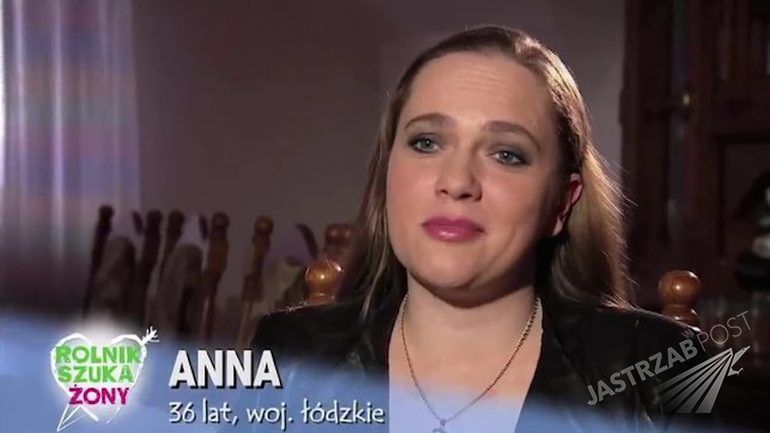 Anna z Rolnik Szuka Żony ma 36 lat