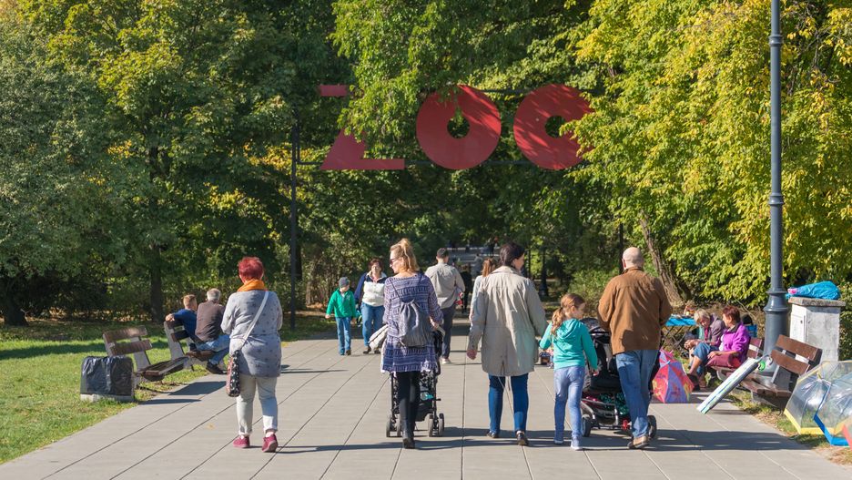 Warszawa. Warszawski ogród zoologiczny. Zdj. ilustracyjne