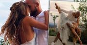 Viola Piekut pokazała niepublikowane zdjęcia ze ślubu Agnieszki Kaczorowskiej. Sceny jak z "Dirty Dancing"