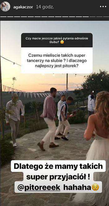 Agnieszka Kaczorowska pokazała nowe zdjęcia ze swojego ślubu