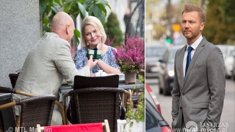 M jak miłość odcinek 1181, Marta (Dominika Ostałowska), Andrzej (Krystian Wieczorek), Janek (Igor Kujawski)