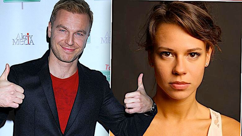 Krystian Wieczorek z żoną Marią