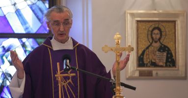 Msza w Pałacu Prezydenckim w rocznicę śmierci Papieża