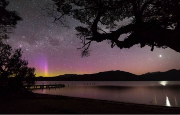 Zorza polarna nad Australią