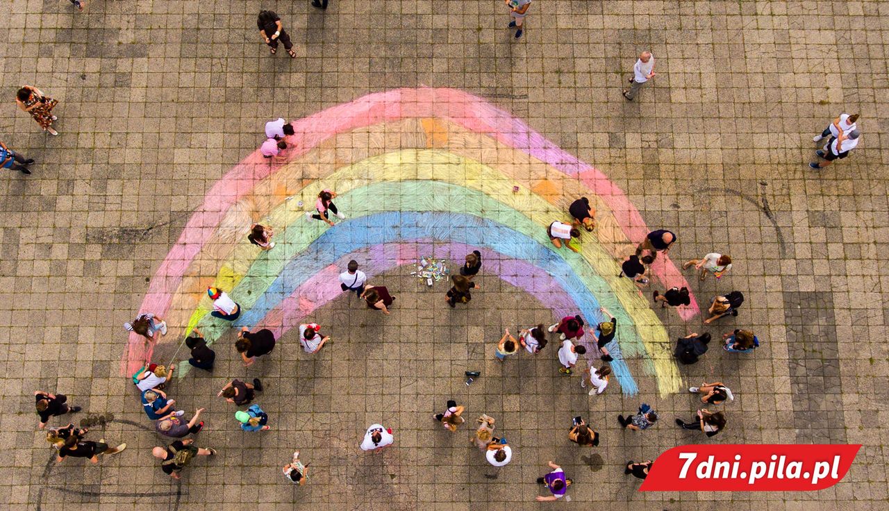 Tęcza LGBT+ w Pile