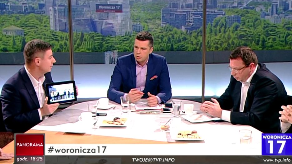 Burzliwa dyskusja w studio TVP