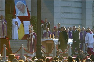 Msza w intencji Papieża w Madrycie