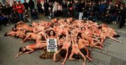 Bardzo odważny protest w Hiszpanii [18+]