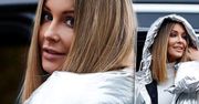 Małgorzata Rozenek w kurtce, w której spokojnie mogłaby lecieć na księżyc. Kosmiczny ciuszek zbiera same zachwyty