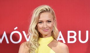 Barbara Kurdej-Szatan w efektownej żółtej kreacji. Wyglądała zjawiskowo