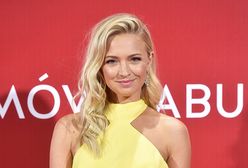 Barbara Kurdej-Szatan w efektownej żółtej kreacji. Wyglądała zjawiskowo