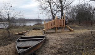 Nowa plaża w Warszawie otwarta w środku zimy. Mieszkańców Białołęki zaskoczył jej koszt