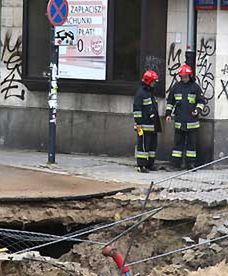 Zagrożenie w Warszawie