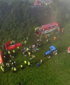 Wypadek w Leszczawie Dolnej. Autokar mógł mieć niesprawne hamulce