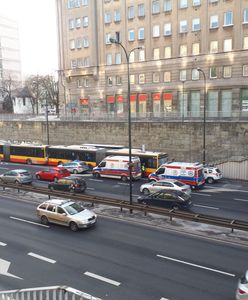 Warszawa. Stłuczka dwóch autobusów. Są poszkodowani