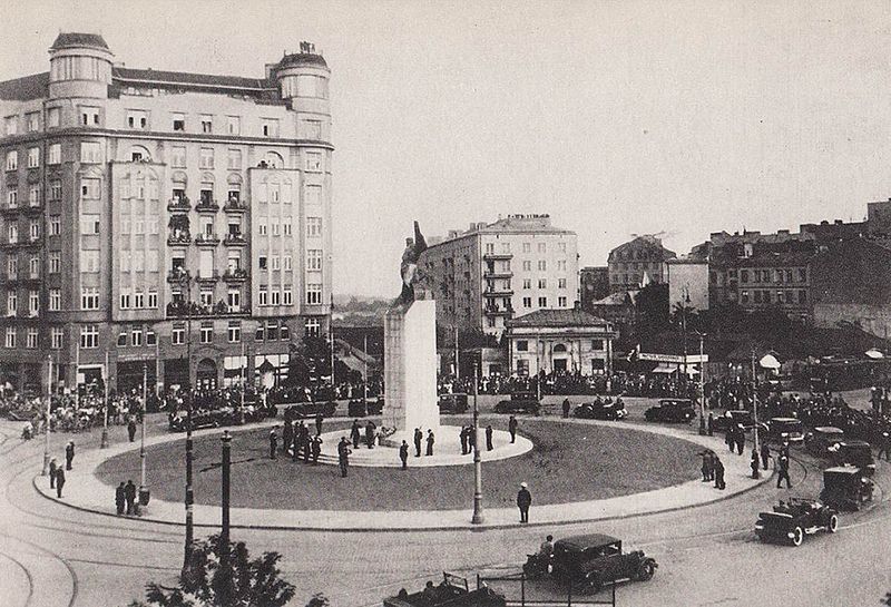 Plac Unii Lubelskiej w Warszawie, lata 30. XX wieku 