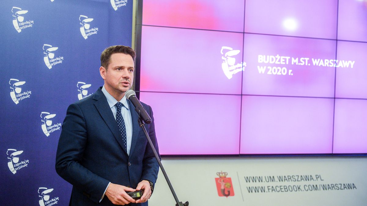 Rafał Trzaskowski opowiedział na konferencji prasowej, w jaki sposób ratusz będzie ograniczał wydatki