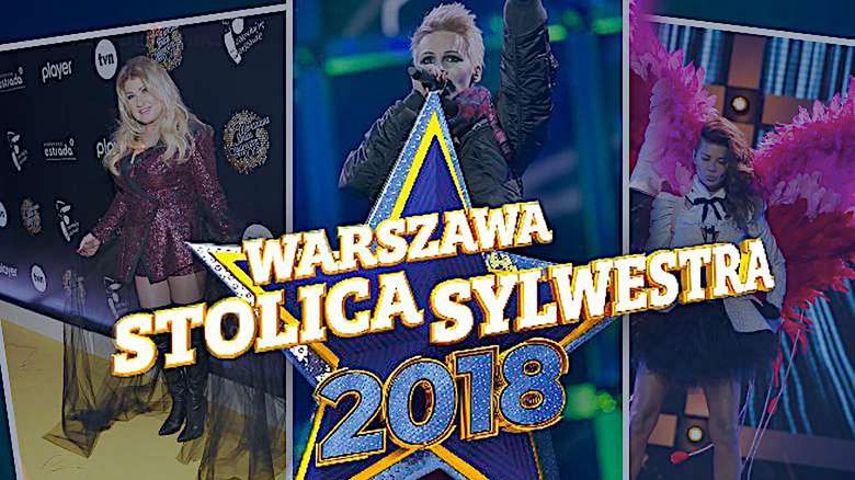 Warszawa Sylwester 2018 TVN gwiazdy