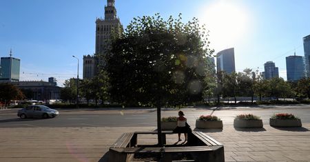 Upały w stolicy. Ostrzeżenie drugiego stopnia