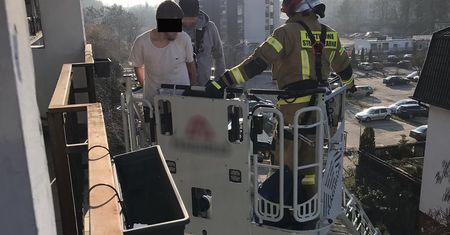 Warszawa. Balansował na granicy, spacerując po... balkonach Ursynowa. Mścił się za nieszczęśliwą miłość