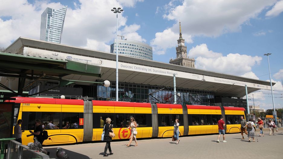 Warszawa. Pożar na Dworcu Centralnym, ogień pojawił się w czwartek przed południem