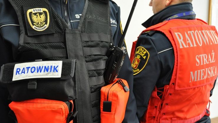 Warszawa. Straż Miejska interweniowała ws. niedoszłego samobójcy