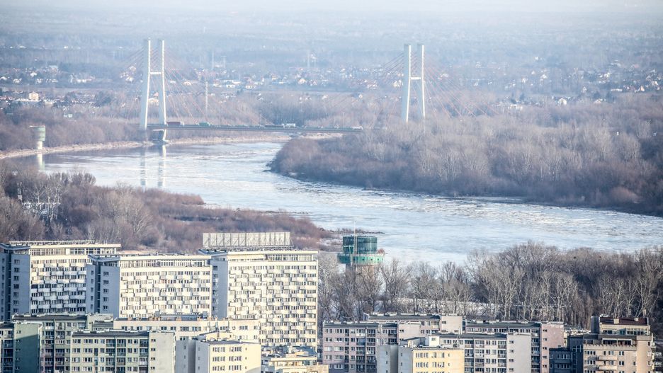 Warszawa. Smog w stolicy w piątek 29 listopada 2019