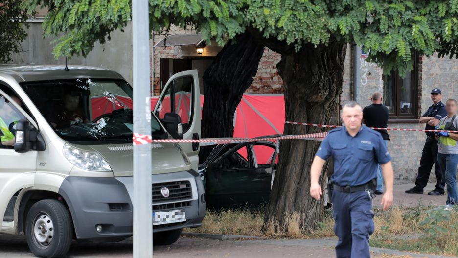 Bródno. W związku ze strzelaniną zatrzymano 63-letniego mężczyznę