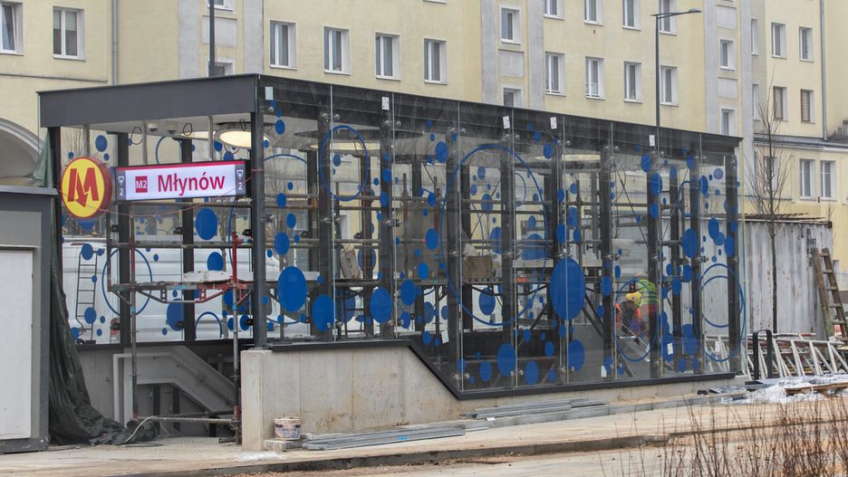 Stacja Młynów. Z metra na Woli mieszkańcy skorzystają już w kwietniu