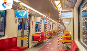 Warszawa. Świąteczne dekoracje nie tylko na ulicach, czyli akcja "Jazda ze świętami"