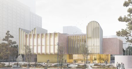 Na tyłach słynnej szkoły przy Twardej powstanie centrum kultury [WIZUALIZACJA]