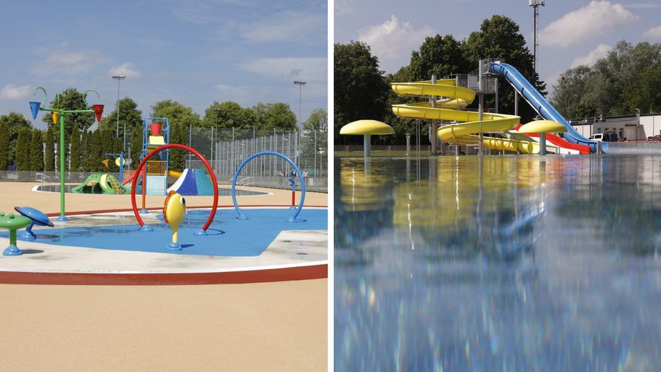 Tak wygląda największy odkryty park wodny na terenie Warszawy po remoncie