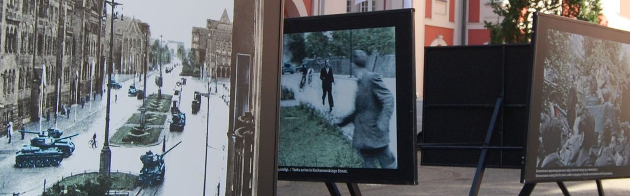 Poznański Czerwiec 1956 r. także na dziedzińcu urzędu miasta