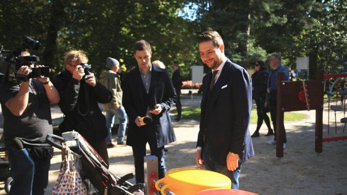 Plac zabaw integracyjny w Łazienkach Królewskich 