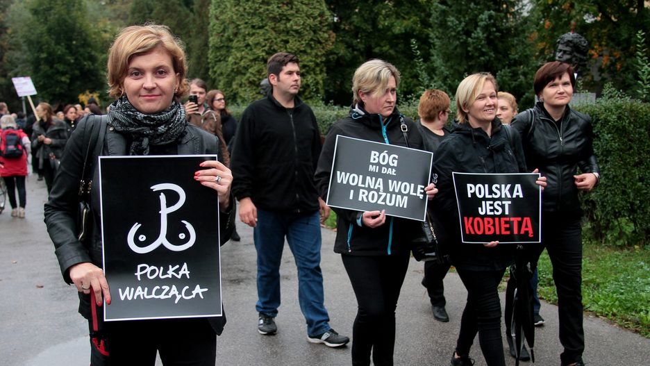 "Czarny Protest" w Kielcach 