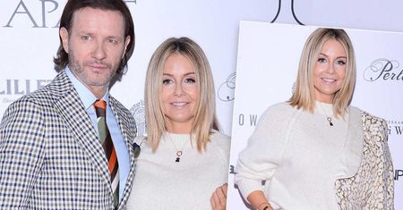 Małgorzata Rozenek, u boku Radosława Majdana, błyszczała na pokazie Łukasza Jemioła. Sweterek to hit, ale buty to dopiero petarda!