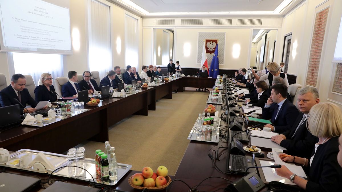 We wtorek posiedzenie rządu.