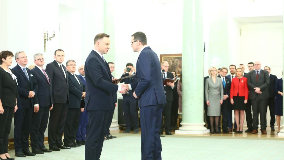 Prezydent Andrzej Duda wielokrotnie podkreślał autorskie poprawki do rządowego projektu zmian w sądownictwie