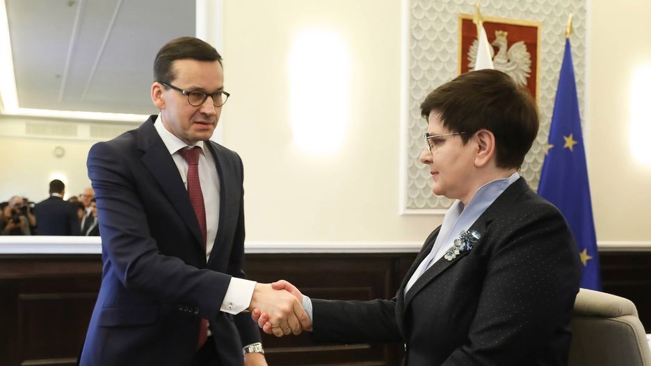 Mateusz Morawiecki i Beata Szydło