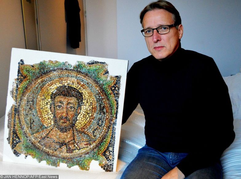Holender odnalazł bizantyjską mozaikę skradzioną 44 lata temu