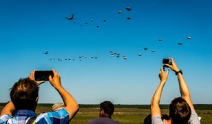 Widowiskowy desant wojsk NATO koło Torunia