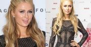 Paris Hilton w prześwitującej sukience