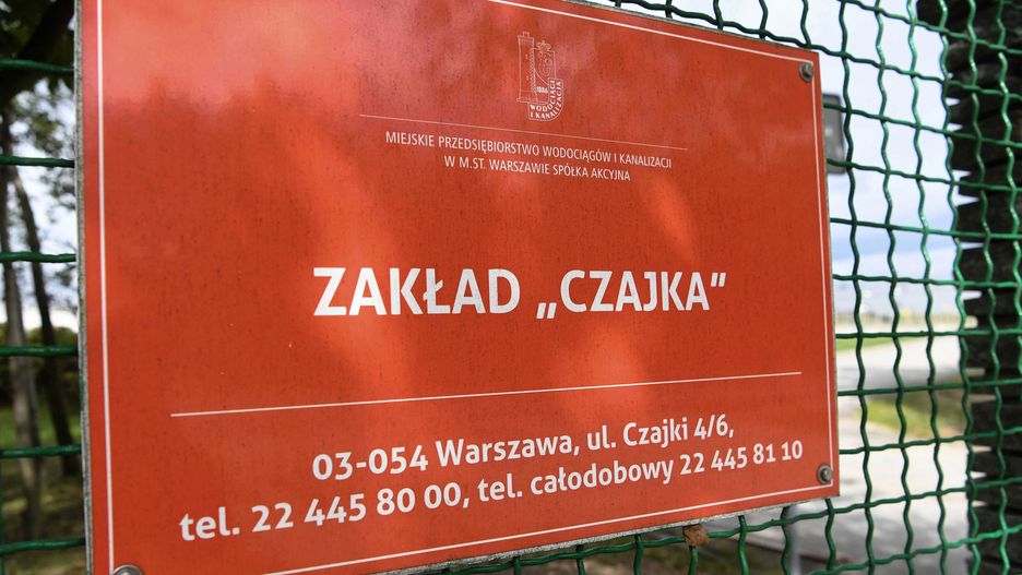 Spalarnia osadów w Czajce nie działa od grudnia 2018 r. 