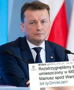 MSWiA żartuje z ministra Błaszczaka. Wykorzystali jego hitowy wpis