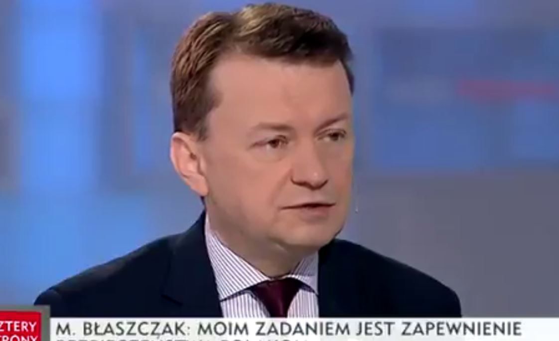 Polsce nie grożą zamachy terrorystyczne. Minister tłumaczy w TVP, że to dzięki PiS