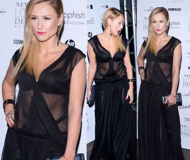Sylwia Juszczak w prześwitach. Udana stylizacja?