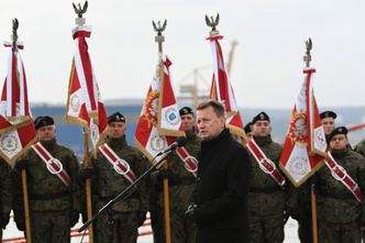 ORP Ślązak zaczyna służbę w polskiej armii. Błaszczak chwali się nowym okrętem