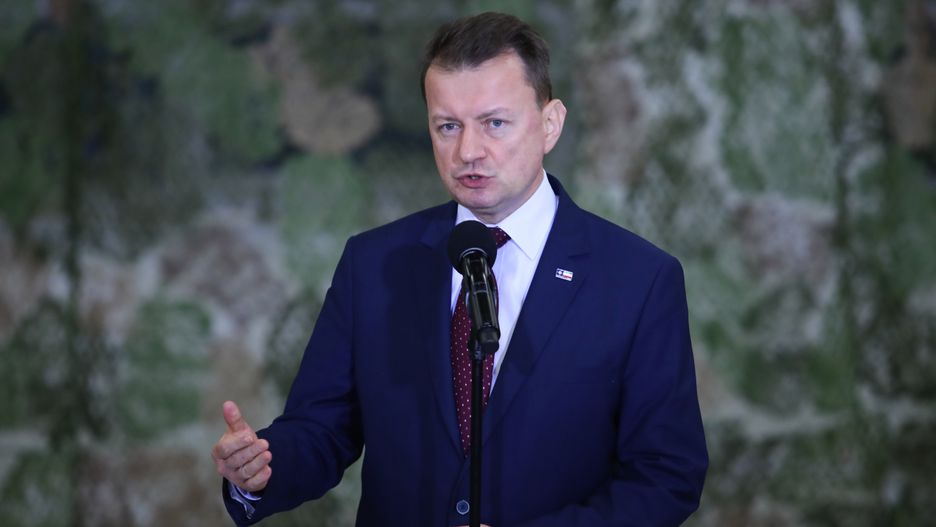 Mariusz Błaszczak pytany był o zaangażowanie Polski w konflikt na Bliskim Wschodzie