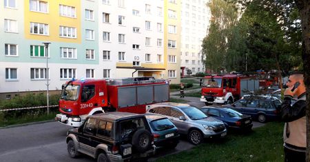 Zatrzęsły się dwa bloki w Koszalinie. Ewakuowano mieszkańców