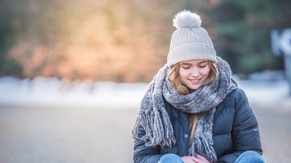 Puchówka świetnie zabezpieczy przed zimnem